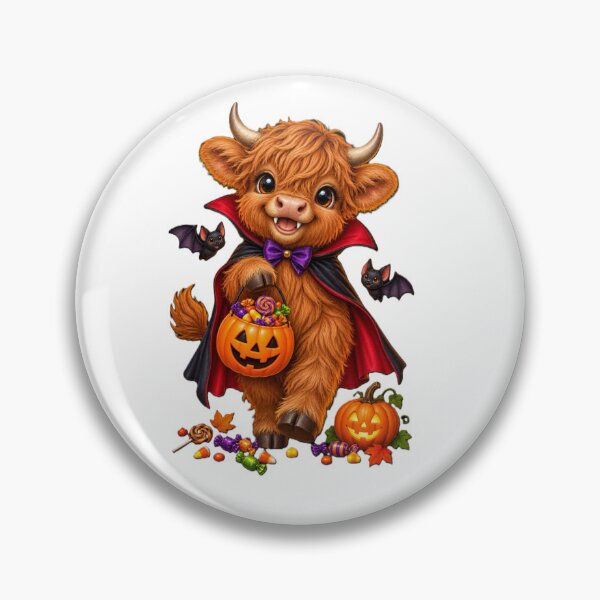 Item preview, Baby Highland Vampire Cow designed and sold by A5ranch merch.