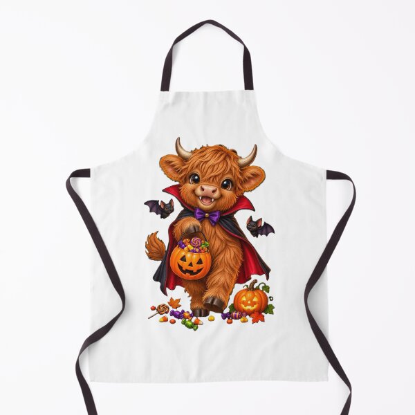 Item preview, Baby Highland Vampire Cow designed and sold by A5ranch merch.