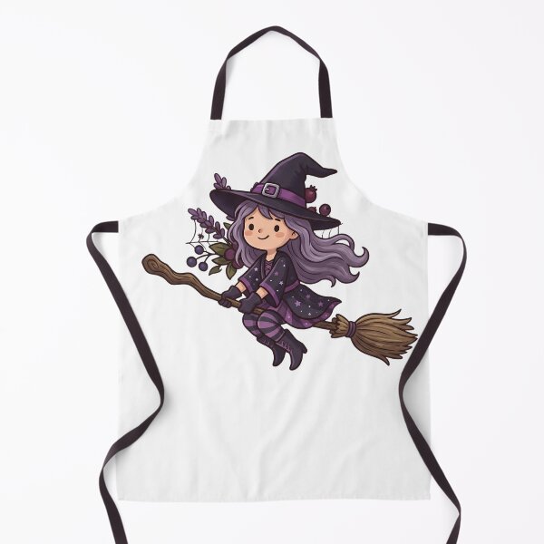 Item preview, Cute flying witch designed and sold by Designova10.