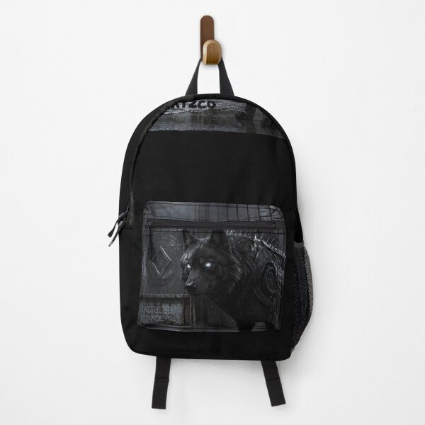 Item preview, Dystopian Cyber Wolf – Dark Realism Guard Dog designed and sold by LazyDayzCo.