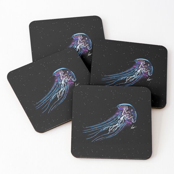 Item preview, Galaxy Jellyfish Neon Art designed and sold by LWelles.
