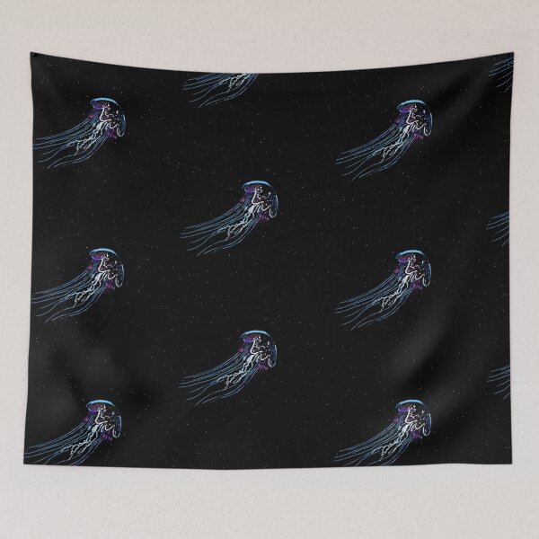 Item preview, Galaxy Jellyfish Neon Art designed and sold by LWelles.