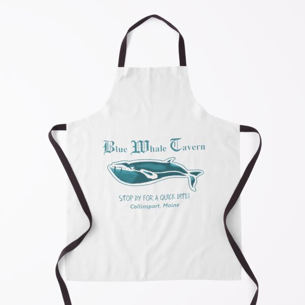 Item preview, Dark Shadows Blue Whale Tavern Vintage Nautical Bar Illustration designed and sold by Mprod.