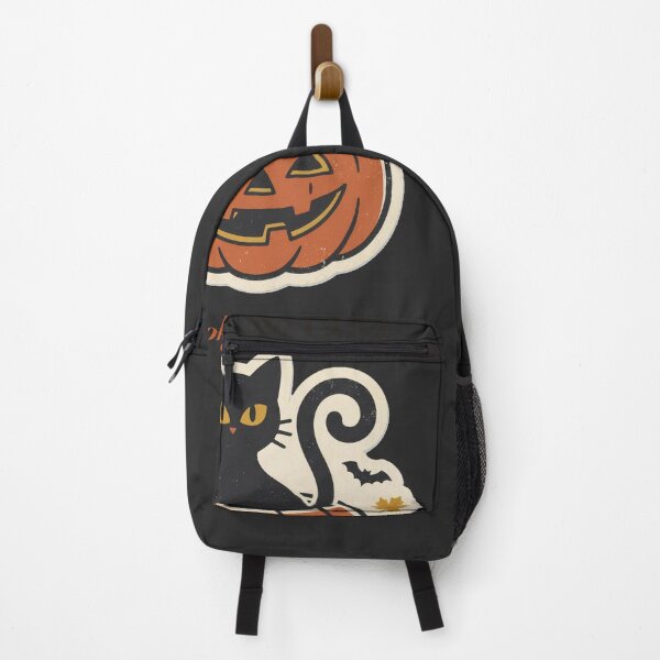 Item preview, Cat Mom Spooky Season Black Cat in Pumpkin designed and sold by RetroThreadWorks.