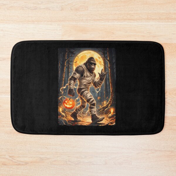 Item preview, Funny Mummy Bigfoot Jack O Lantern Halloween Costume Men designed and sold by Pider-Vampire.