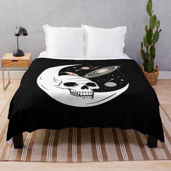 Item preview, Skull on the Moon designed and sold by MagelliShop.