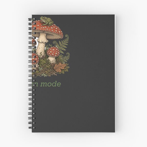 Item preview, Goblin Mode Mushroom Frog Goblincore Illustration designed and sold by RetroThreadWorks.