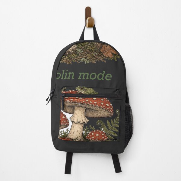 Item preview, Goblin Mode Mushroom Frog Goblincore Illustration designed and sold by RetroThreadWorks.