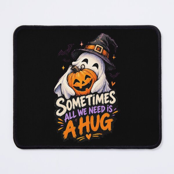 Item preview, Sometimes All We Need Is a Hug – Cute Halloween Ghost. designed and sold by Endless7Art.