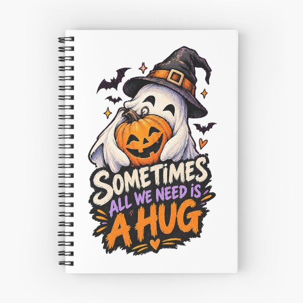 Item preview, Sometimes All We Need Is a Hug – Cute Halloween Ghost. designed and sold by Endless7Art.