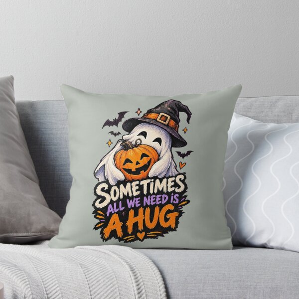 Item preview, Sometimes All We Need Is a Hug – Cute Halloween Ghost. designed and sold by Endless7Art.