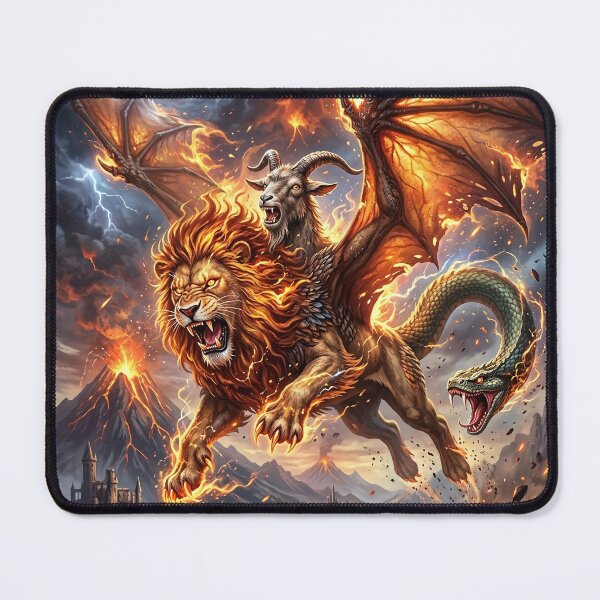 Item preview, Chimera - Epic Greek Mythological Beast designed and sold by Lucid Dream Pixel.