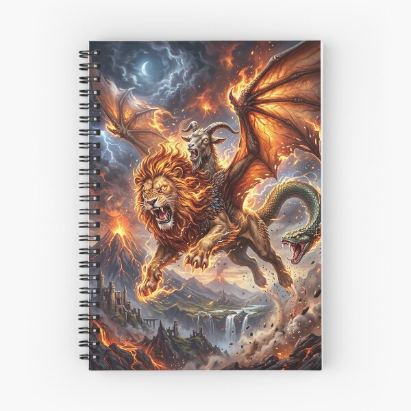 Item preview, Chimera - Epic Greek Mythological Beast designed and sold by Lucid Dream Pixel.