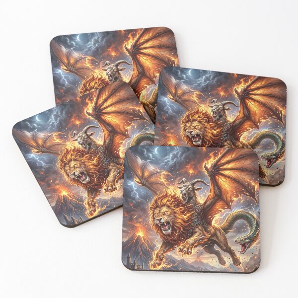 Item preview, Chimera - Epic Greek Mythological Beast designed and sold by Lucid Dream Pixel.