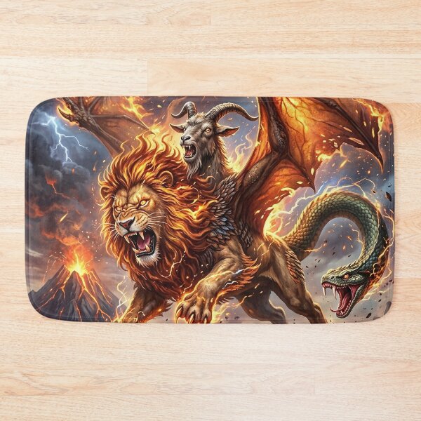 Item preview, Chimera - Epic Greek Mythological Beast designed and sold by Lucid Dream Pixel.