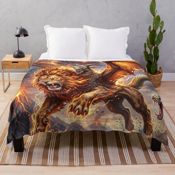 Item preview, Chimera - Epic Greek Mythological Beast designed and sold by Lucid Dream Pixel.