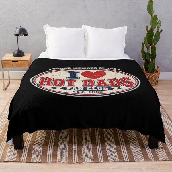 Item preview, I Love Hot Dads Fan Club 1998 Vintage Collegiate designed and sold by NiremmeeArt.