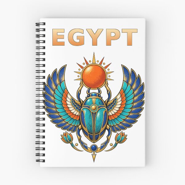 Item preview, Egypt Winged Scarab Neo-Pharaonic Streetwear Art designed and sold by RAX Mirth Studio.