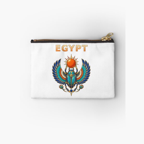 Item preview, Egypt Winged Scarab Neo-Pharaonic Streetwear Art designed and sold by RAX Mirth Studio.