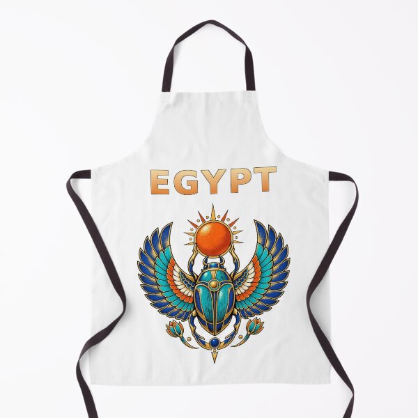 Item preview, Egypt Winged Scarab Neo-Pharaonic Streetwear Art designed and sold by RAX Mirth Studio.