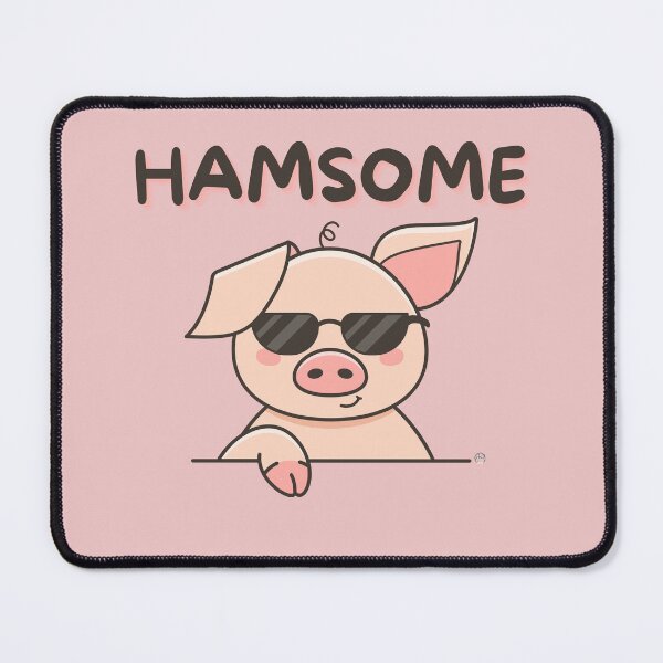 Item preview, Hamsome Cool Pig With Sunglasses designed and sold by Anita Ohulo.