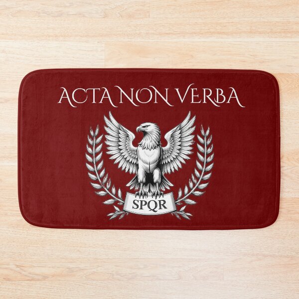 Item preview, Acta Non Verba – Deeds Not Words Latin Motto, Stoic Minimalist Design designed and sold by semenol.