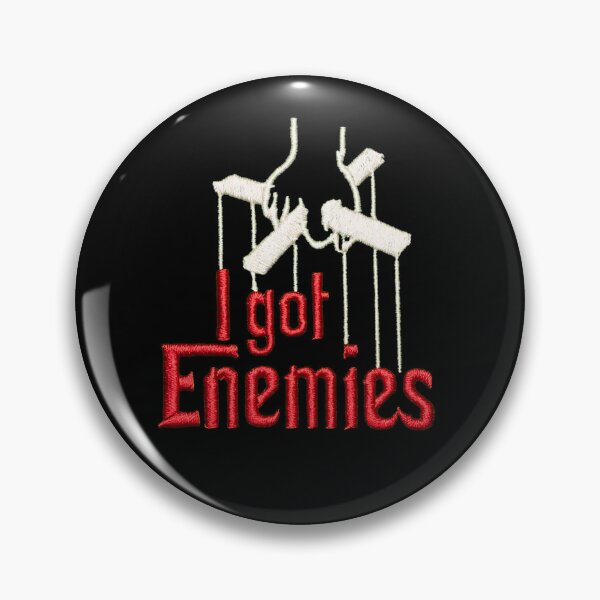 Item preview, I GOT ENEMIES – The Puppet Master Godfather Edition | Hoodie + Cap + Tee designed and sold by puurfectcat.