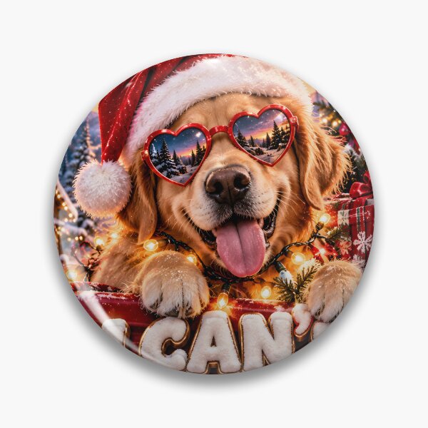 Item preview, Funny Santa Dog I Can't Explain Christmas Golden Retriever designed and sold by Fotografin1981.