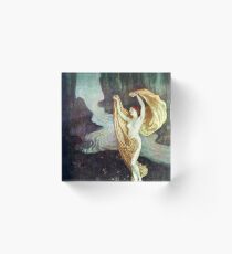 To One in Paradise - Edmund Dulac for Edgar Allan Poe Acrylic Block