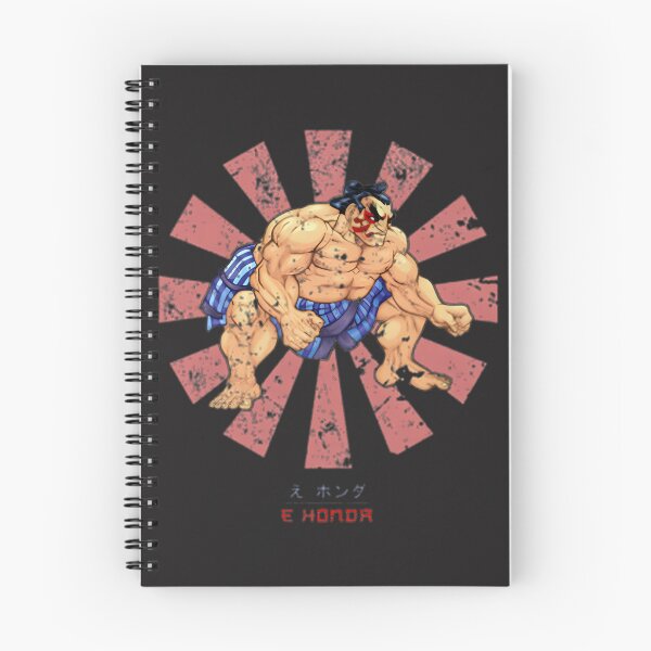 Item preview, E Honda Retro Japanese Street Fighter Vintage Style Design designed and sold by Ramlakhan1990.