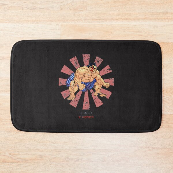 Item preview, E Honda Retro Japanese Street Fighter Vintage Style Design designed and sold by Ramlakhan1990.