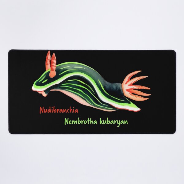 Item preview, Watercolor Nudibranch Nembrotha Kubaryana designed and sold by Litely.