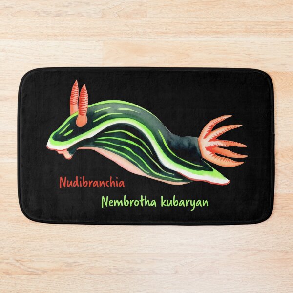 Item preview, Watercolor Nudibranch Nembrotha Kubaryana designed and sold by Litely.