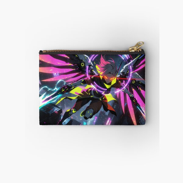 Item preview, Cyber Angel Flying High in Neon Light  designed and sold by SabaMirzique.