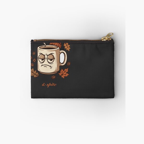 Item preview, Fueled by Coffee and Spite Grumpy Mug designed and sold by RetroThreadWorks.