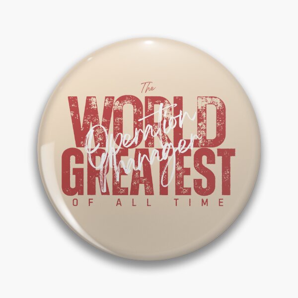 Item preview, World Greatest Operation Manager - Commencement Present For Husband - Vintage Orange designed and sold by Doiemacreations.