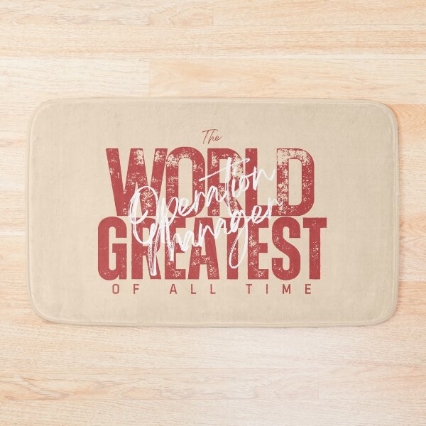 Item preview, World Greatest Operation Manager - Commencement Present For Husband - Vintage Orange designed and sold by Doiemacreations.