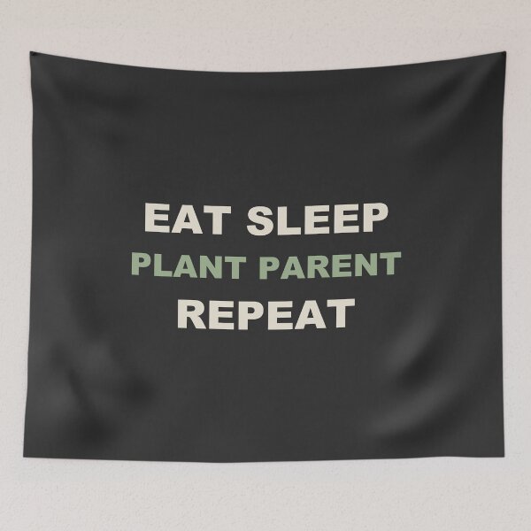 Item preview, Eat Sleep Plant Parent Repeat - Plant Parent designed and sold by RetroThreadWorks.