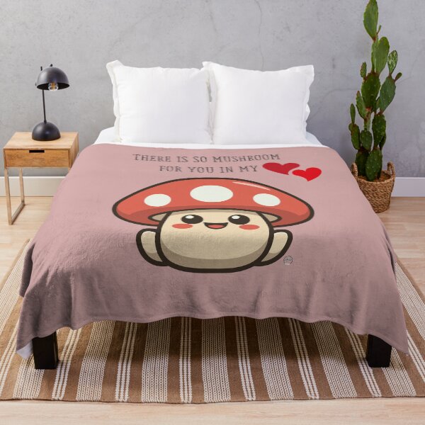 Item preview, Cute Kawaii Mushroom Love Pun designed and sold by Anita Ohulo.