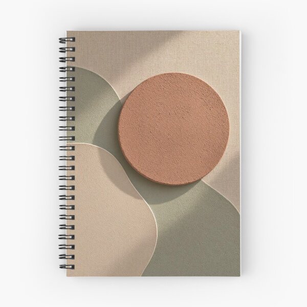Item preview, Minimalist Textured Geometric Earth Tone Shapes Japandi Art designed and sold by ShieldRockPrints.