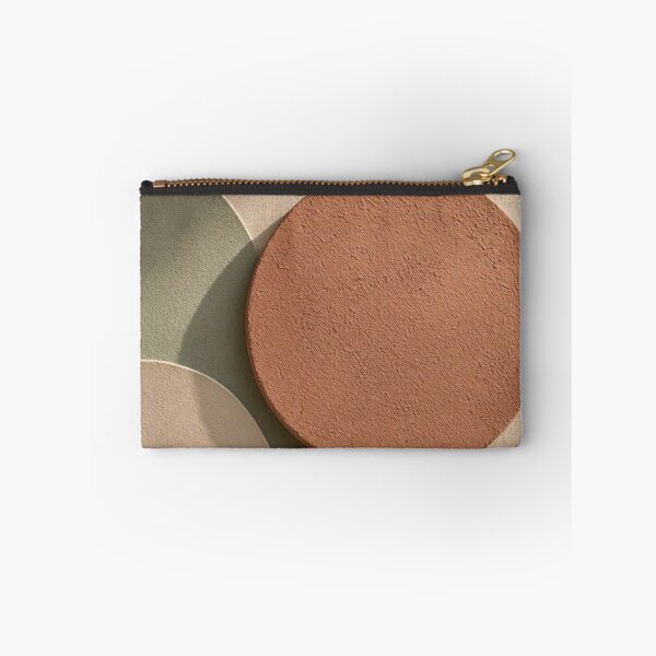 Item preview, Minimalist Textured Geometric Earth Tone Shapes Japandi Art designed and sold by ShieldRockPrints.