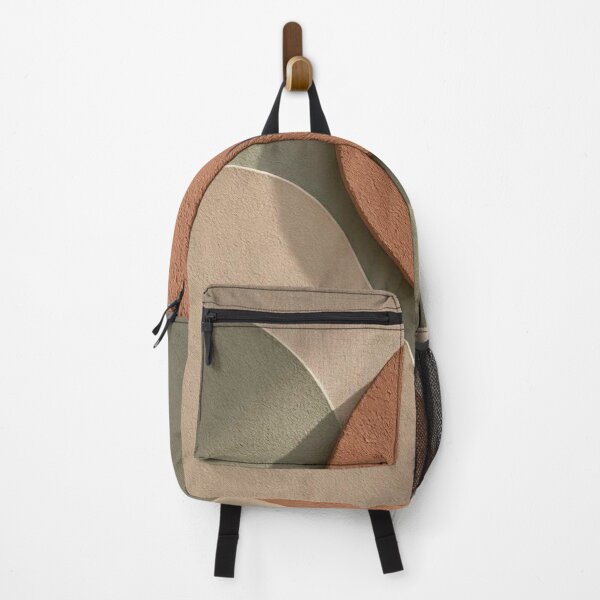Item preview, Minimalist Textured Geometric Earth Tone Shapes Japandi Art designed and sold by ShieldRockPrints.