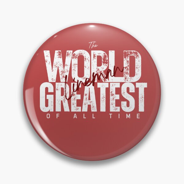Item preview, World Greatest Lineman - Coworker Last Day  Gift For Him - Bold Red designed and sold by Doiemacreations.