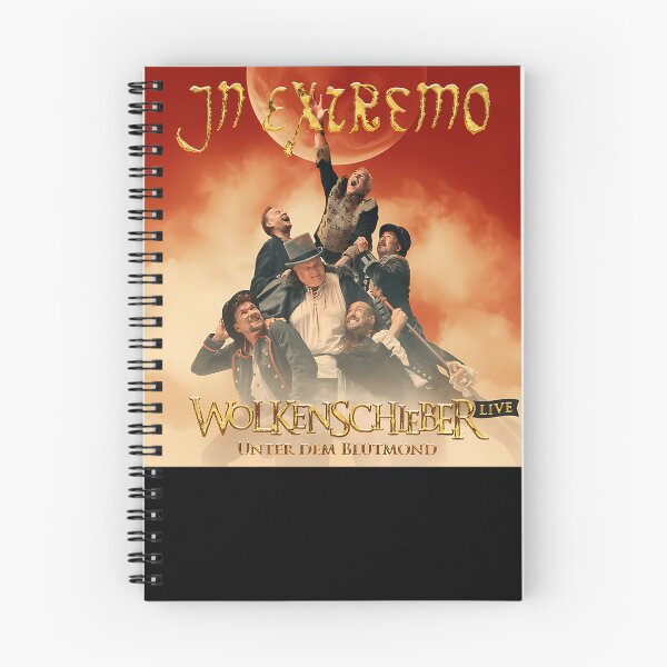 Item preview, In Extremo - Wolkenschieber - Unter dem Blutmond LIVE album 2025 designed and sold by SolaceDraft.