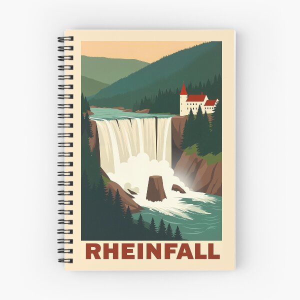 Item preview, Rhine Falls Schaffhausen Switzerland – Vintage Travel designed and sold by IdeaSmith.