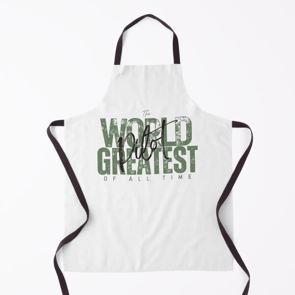 Item preview, World Greatest Pilot - First New Job Gift For Coworker - Artistic White designed and sold by Doiemacreations.