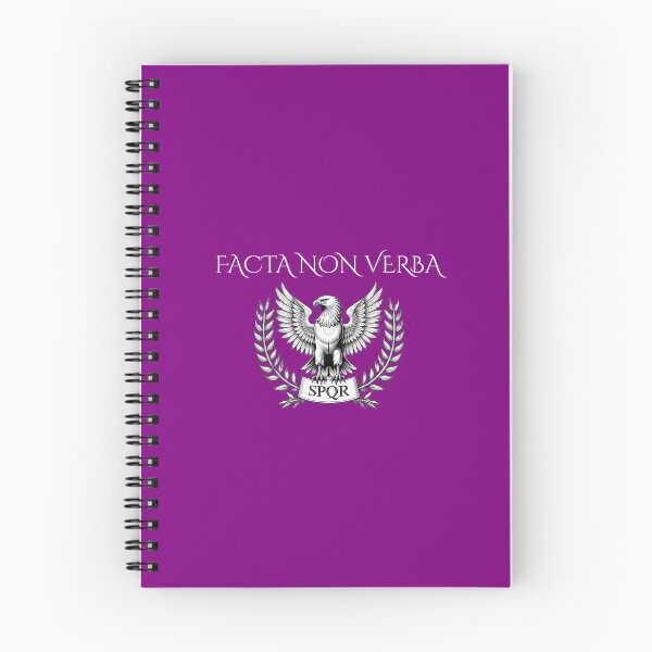 Item preview, Facta Non Verba – Deeds Not Words Latin Motto, Classical Stoic Quote designed and sold by semenol.