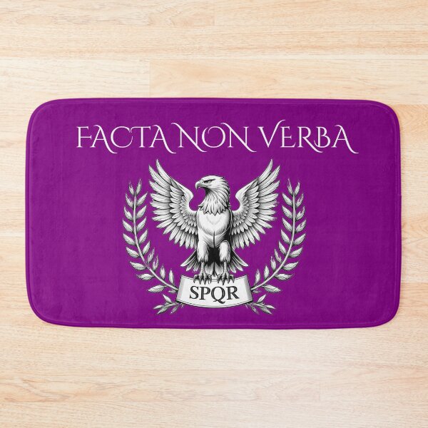 Item preview, Facta Non Verba – Deeds Not Words Latin Motto, Classical Stoic Quote designed and sold by semenol.