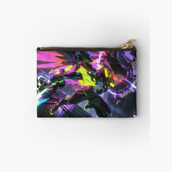 Item preview, Cyber Angel Flying High in Neon Light (V2) designed and sold by SabaMirzique.