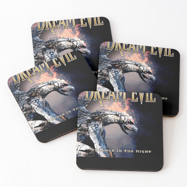 Item preview, Dream Evil - Thunder in the Night album 2025 designed and sold by VaporThicket.
